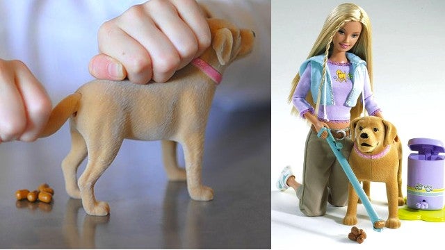 pregnant dog barbie