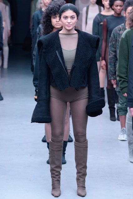 Kylie Jenner Walks the Runway in Kanye West's Fashion Show: Photo