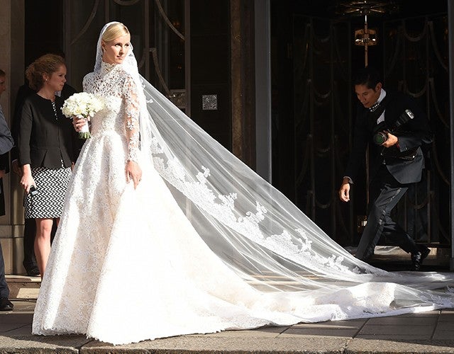 Paris Hilton's Wedding Dresses: Which One's Your Favorite? 1