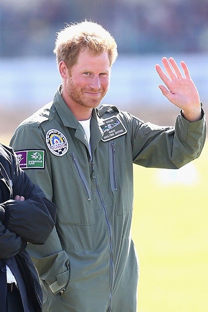 A Bearded Prince Harry Turns 31 Celebrates By Giving His Plane Seat To