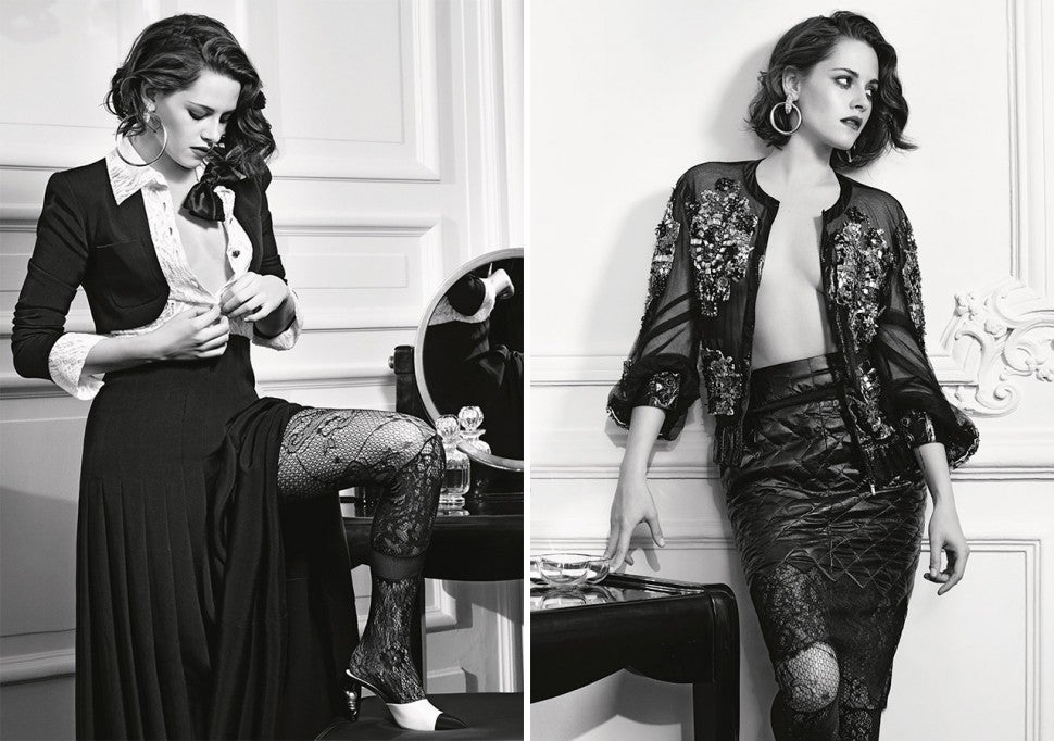 Kristen Stewart Goes Braless, Shows Some Skin in Sexy New Chanel Ads