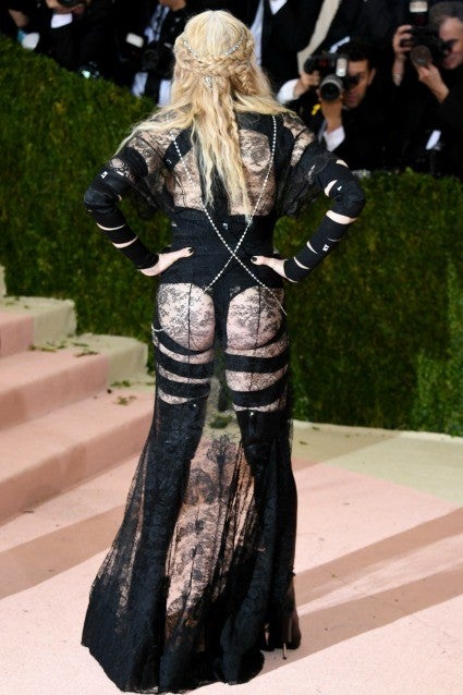 Madonna Defends Her NSFW Butt-Baring Met Gala Ensemble: 'My Dress Was a  Political Statement