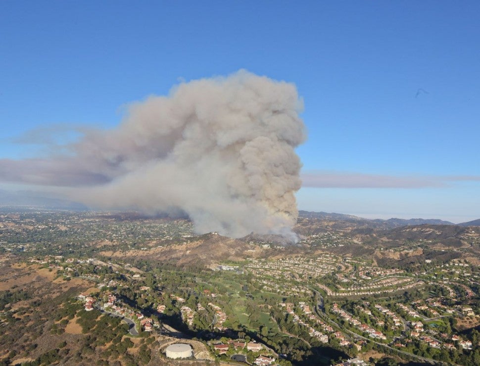 Kylie Jenner Shares Videos of Calabasas Brush Fire That Has Forced