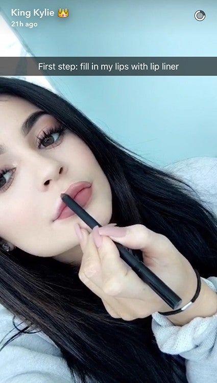 Kylie Jenner Shares 3 Step Lip Kit