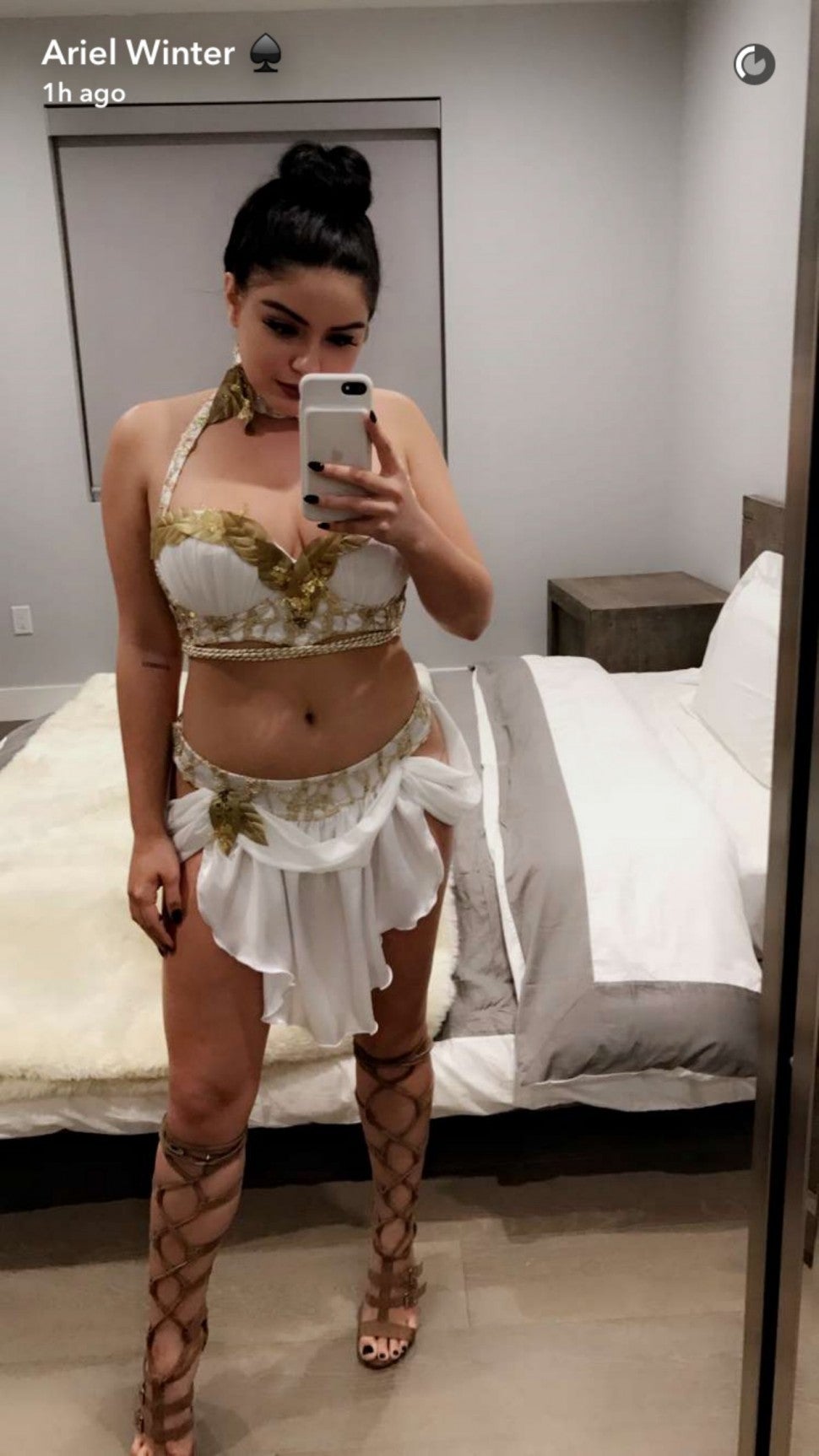 ariel winter halloween 2024