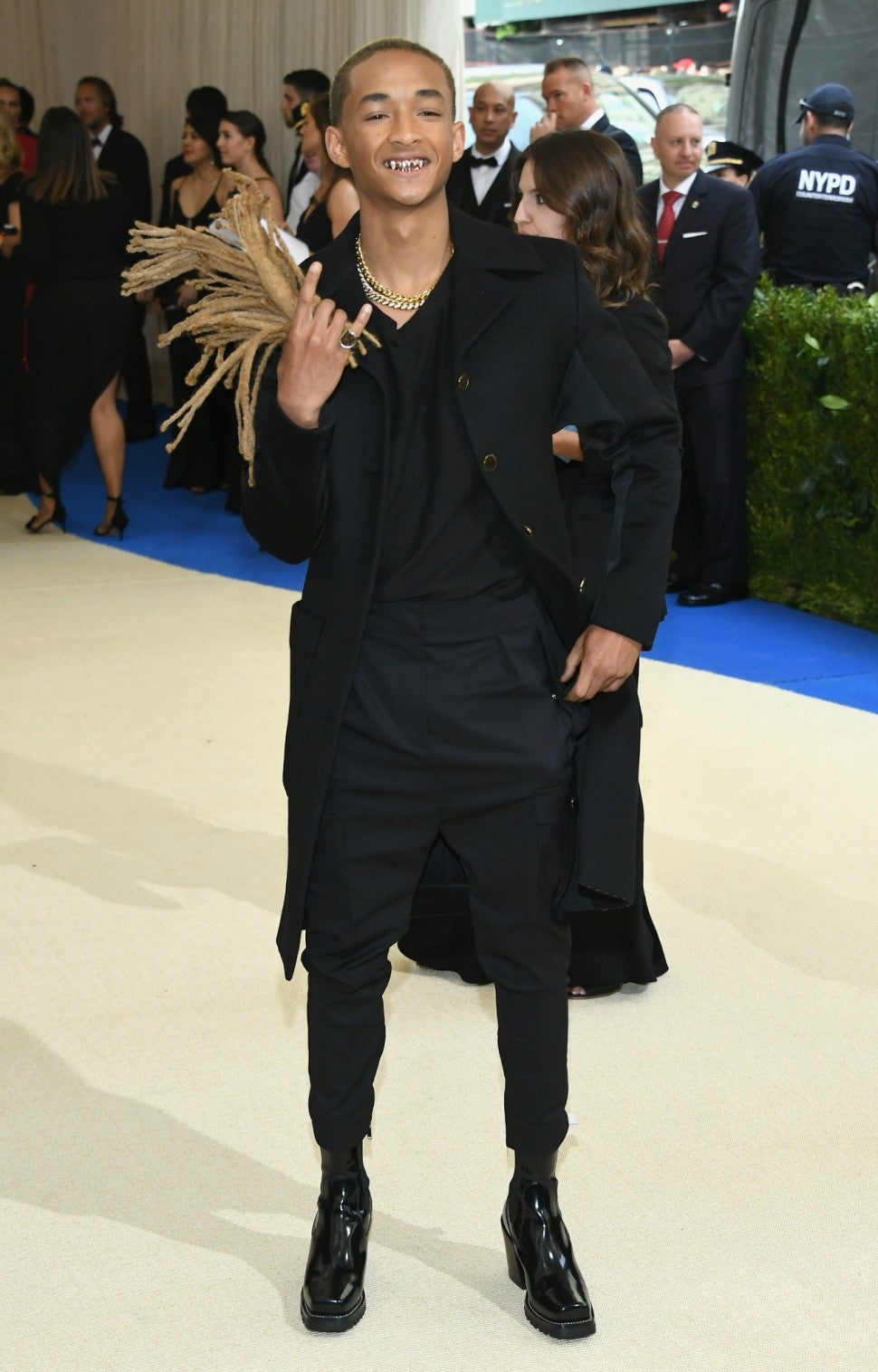 Remember when Jaden Smith carried his dreadlocks to the 2017 Met Gala