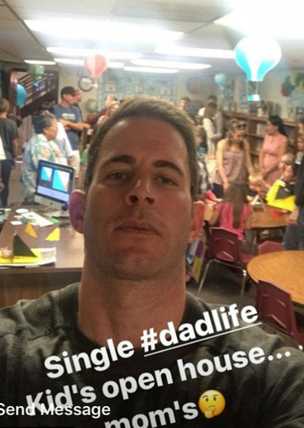 Tarek El Moussa Attends His Kids' Parent Teacher Conference Solo