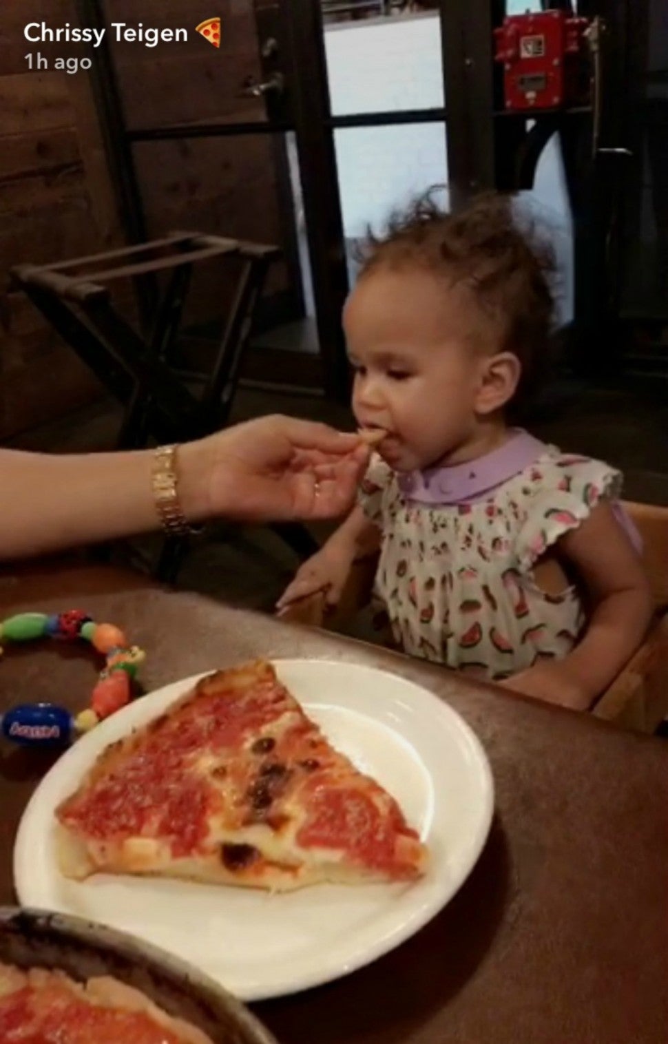 John Legend And Chrissy Teigen Take Baby Luna To The Zoo See The Sweet Pic Entertainment Tonight