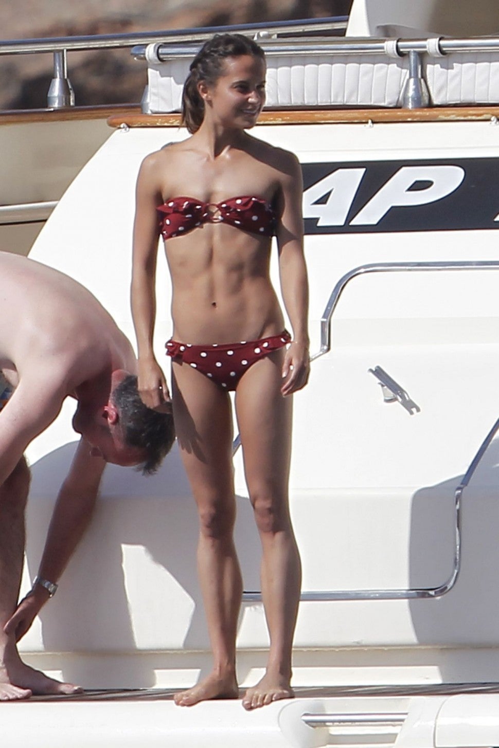 Alicia vikander in a bikini
