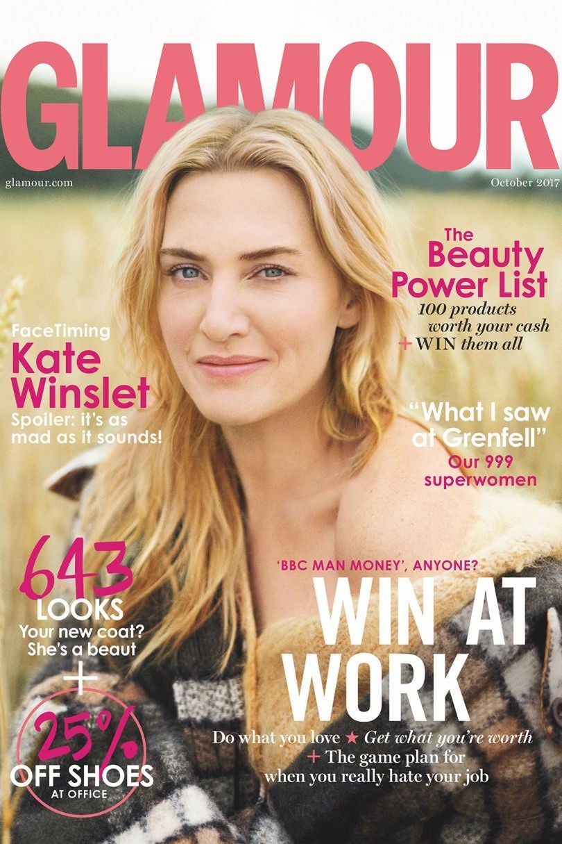 kate winslet Glamour cover