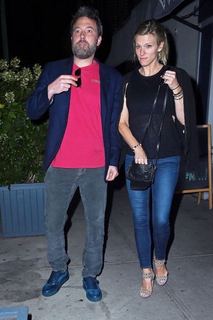 Ben Affleck and Lindsay Shookus on dinner date in NYC