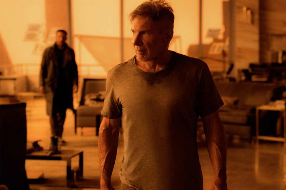 Ryan Gosling, Harrison Ford in 'Blade Runner 2049'