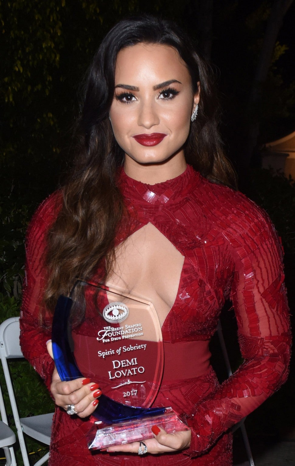 Demi Lovato is honored for her sobriety