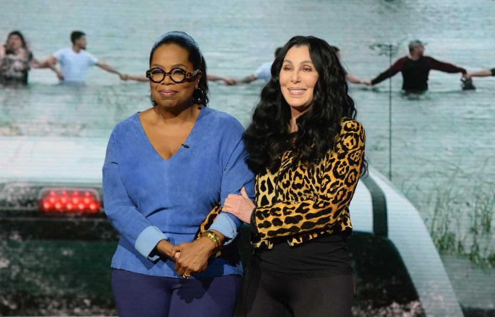 Oprah and Cher Hurricane Harvey Benefit