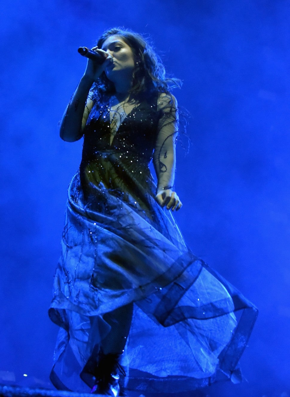 Lorde at Life Is Beautiful festival