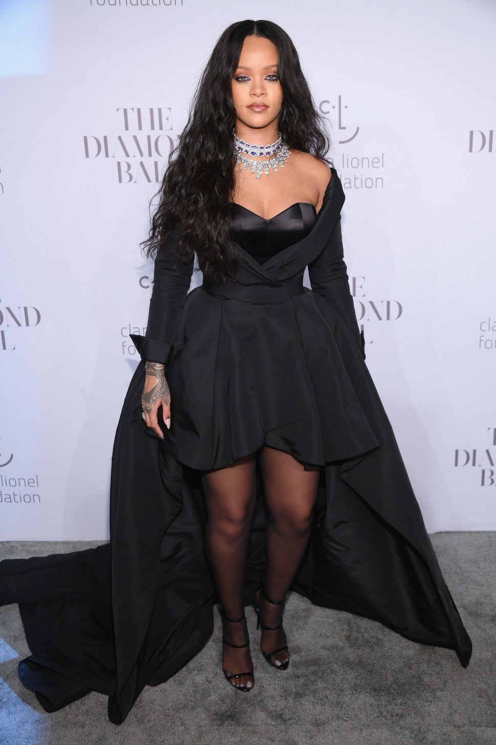 Rihanna at the 3rd Annual Diamond Ball in NYC