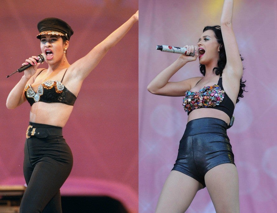 Selena Quintanilla and Katy Perry. 