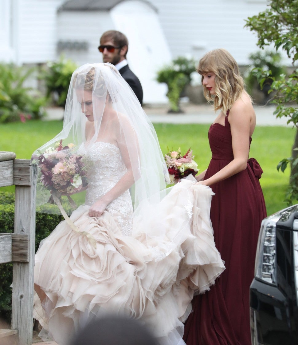 Taylor Swift at Abigail Anderson's Wedding