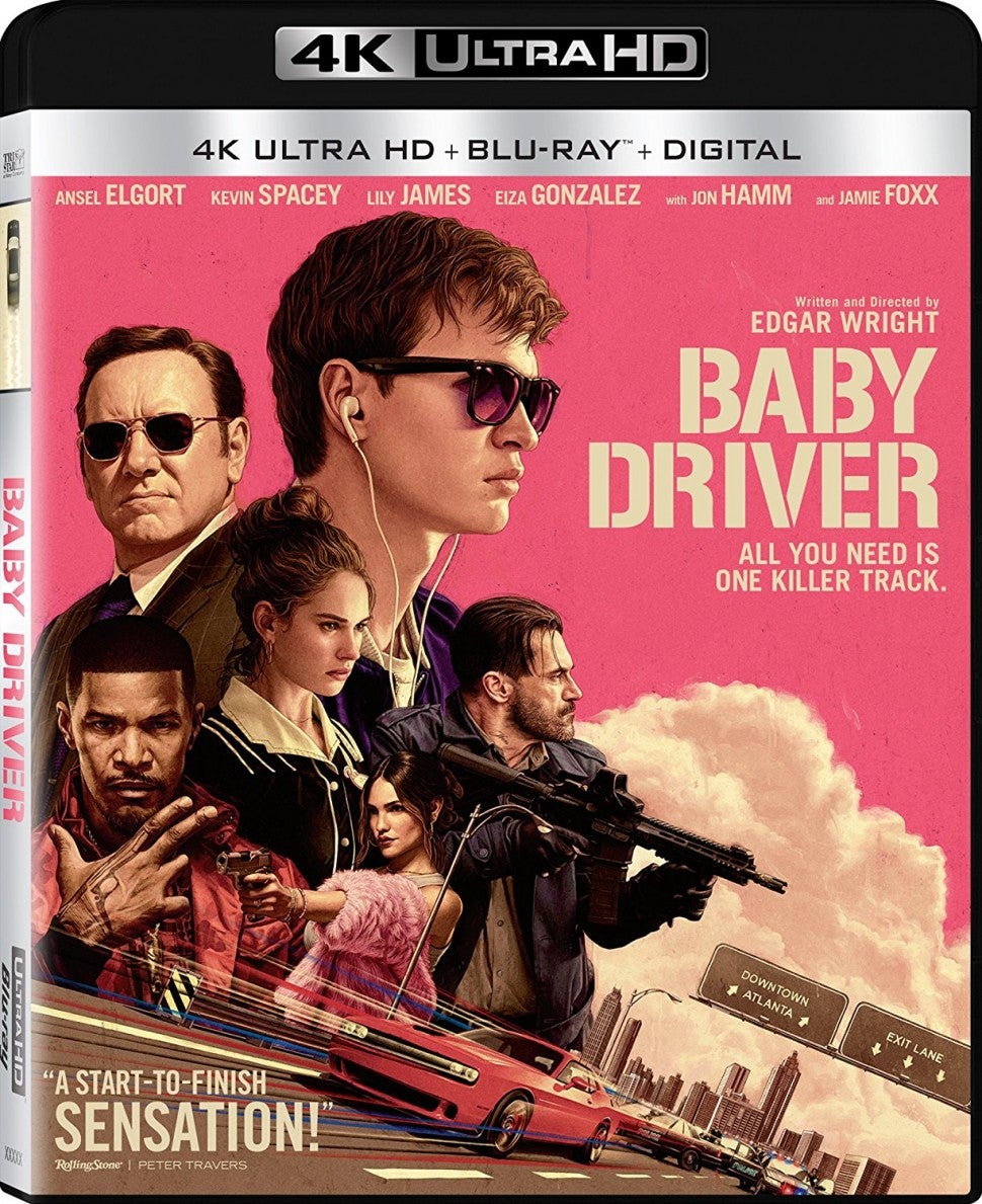 'Baby Driver' DVD Artwork
