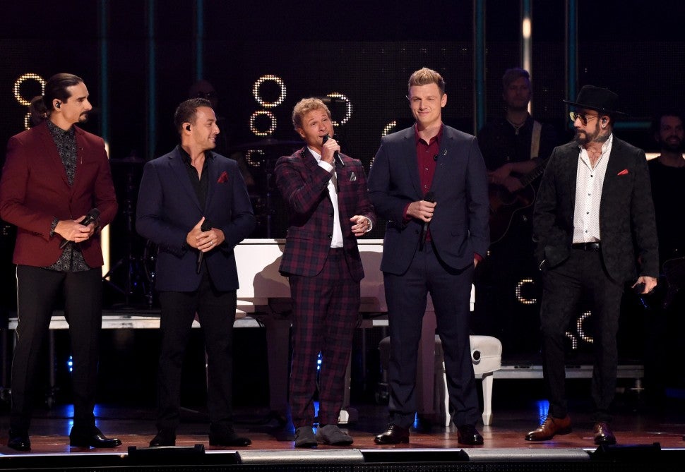 Backstreet Boys at CMT Artists of the Year 2017