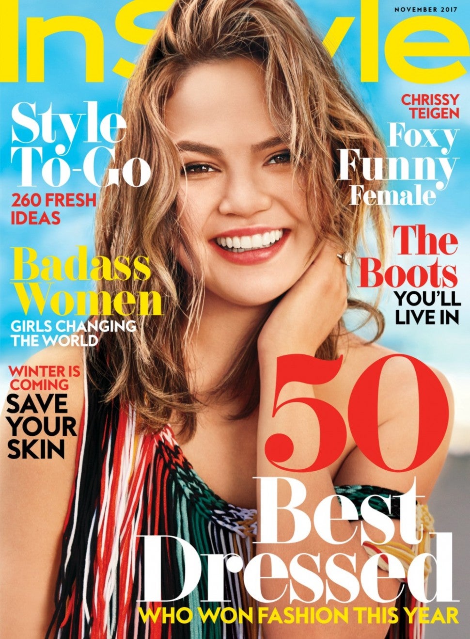 Chrissy Teigen Cover Instyle