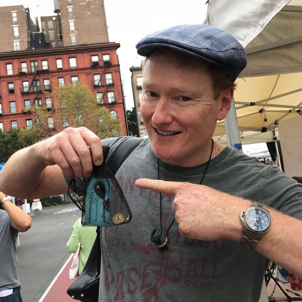 Conan O'Brien at Grand Bazaar NYC