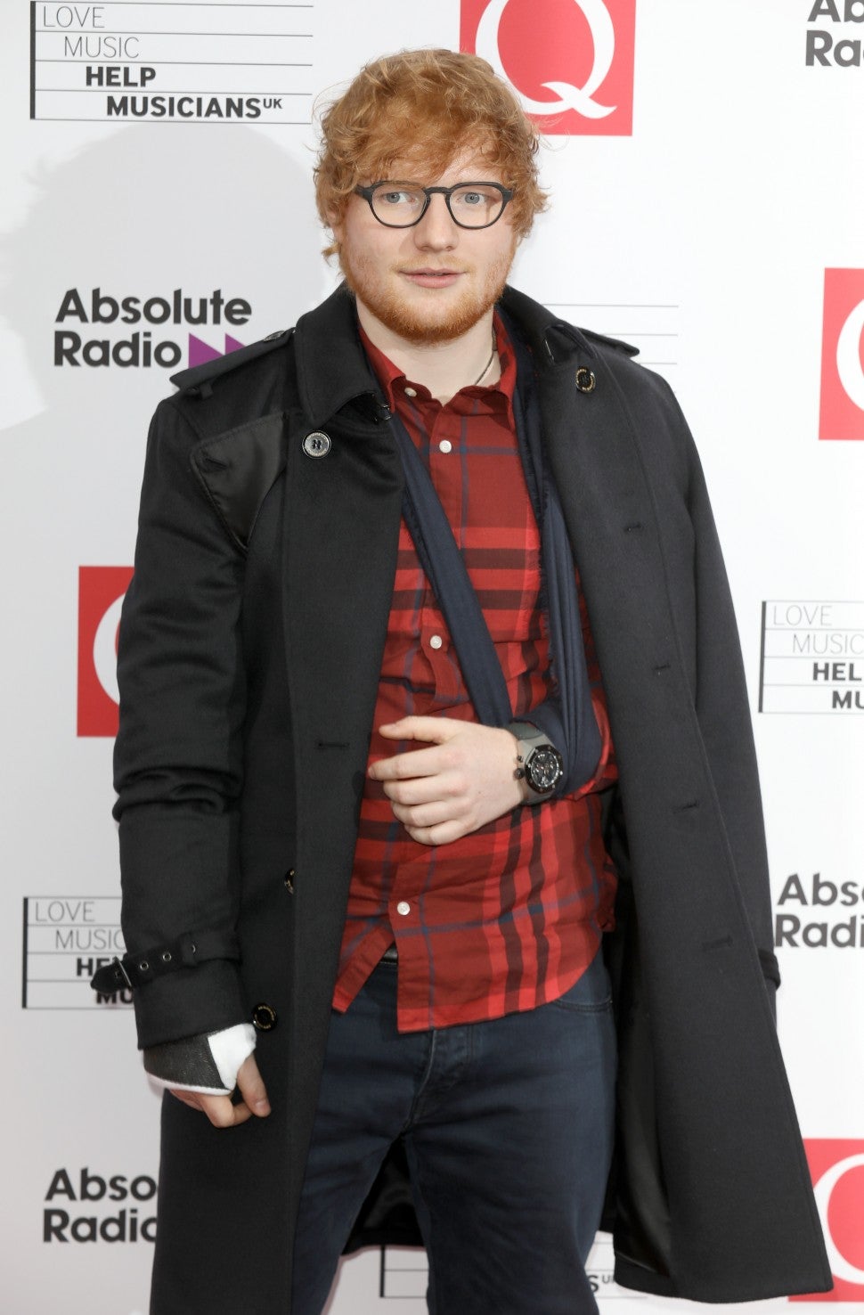 Ed Sheeran Q Awards