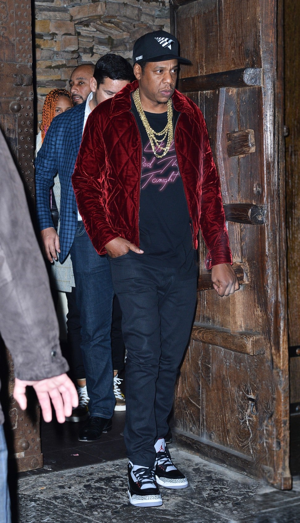 Jay Z attends SNL after party