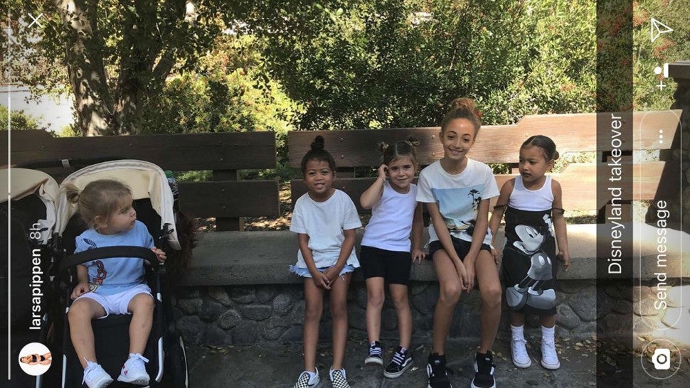 The Kardashian kids enjoy Disneyland
