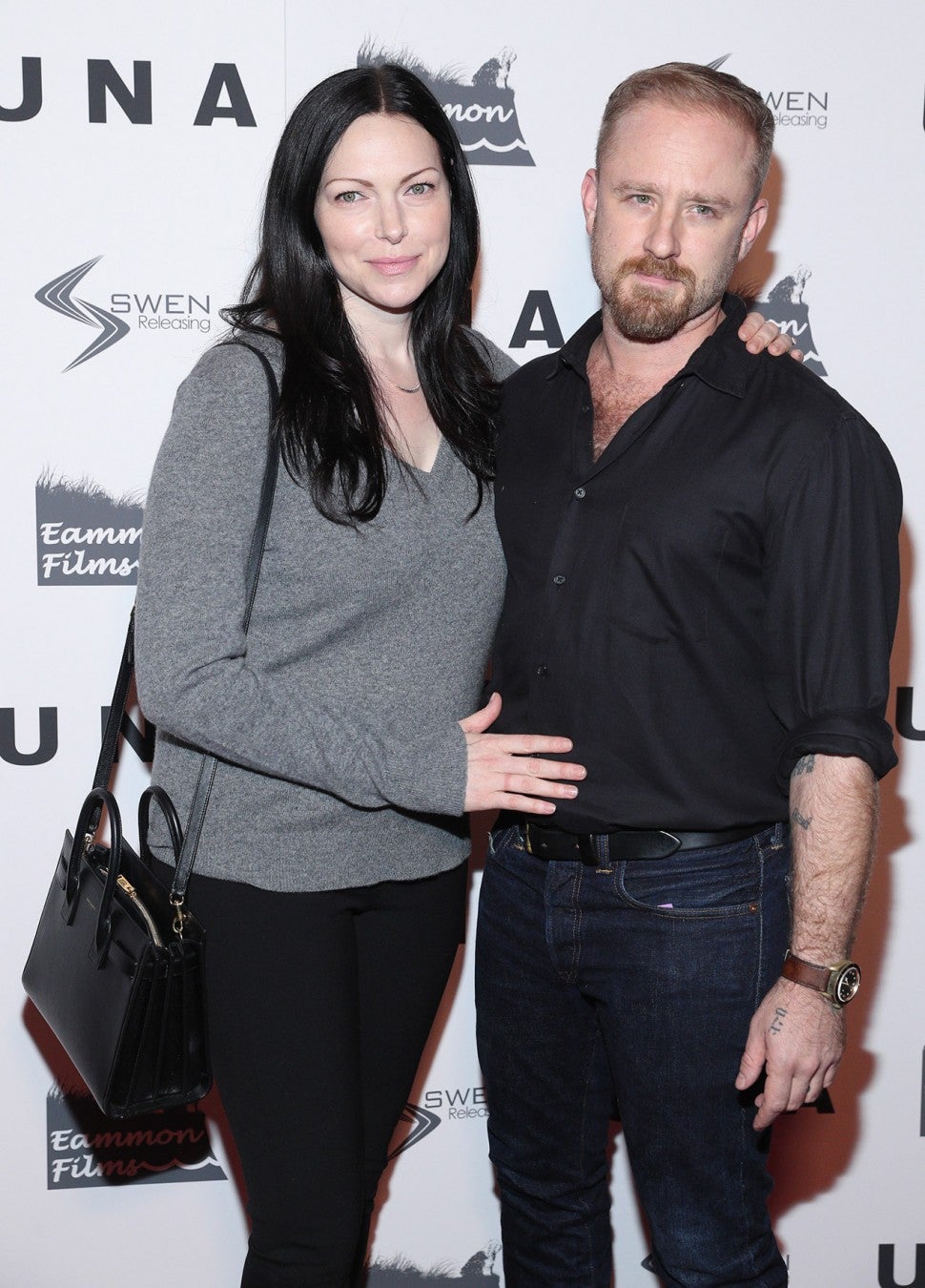 Laura Prepon and Ben Foster attend film screening