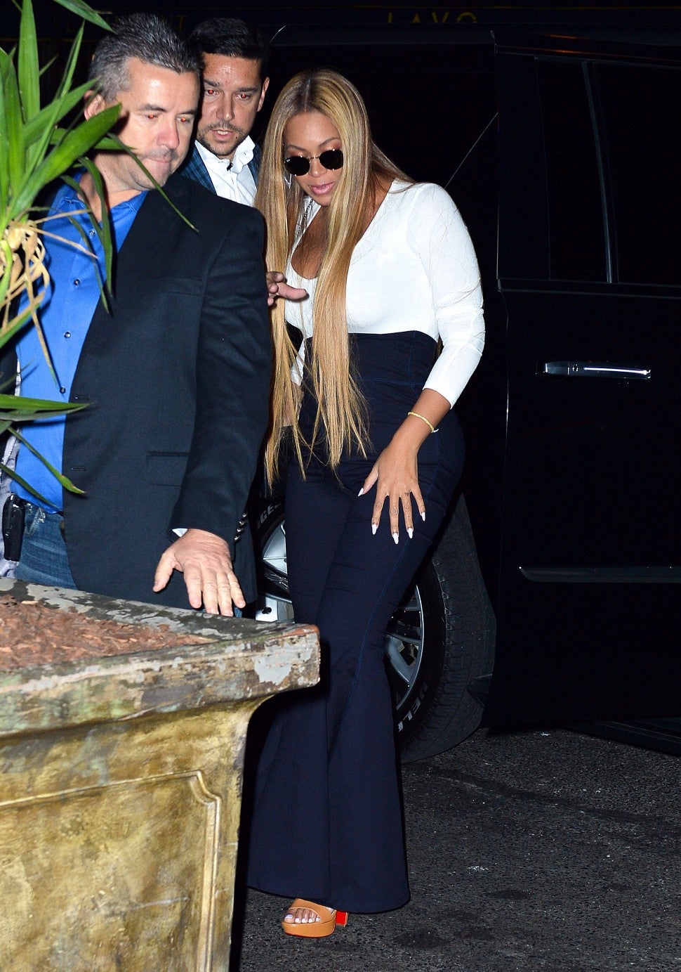 Beyonce attends SNL after party