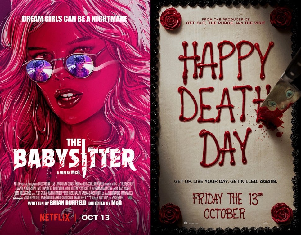 'The Babysitter,' 'Happy Death Day' Posters