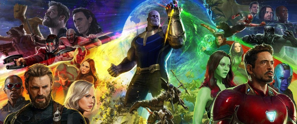 Avengers: Infinity War Keyart