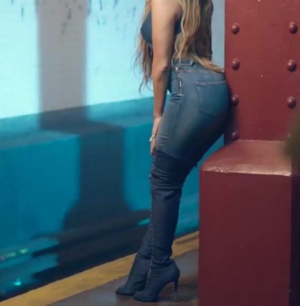 Jennifer Lopez Balmain Boots