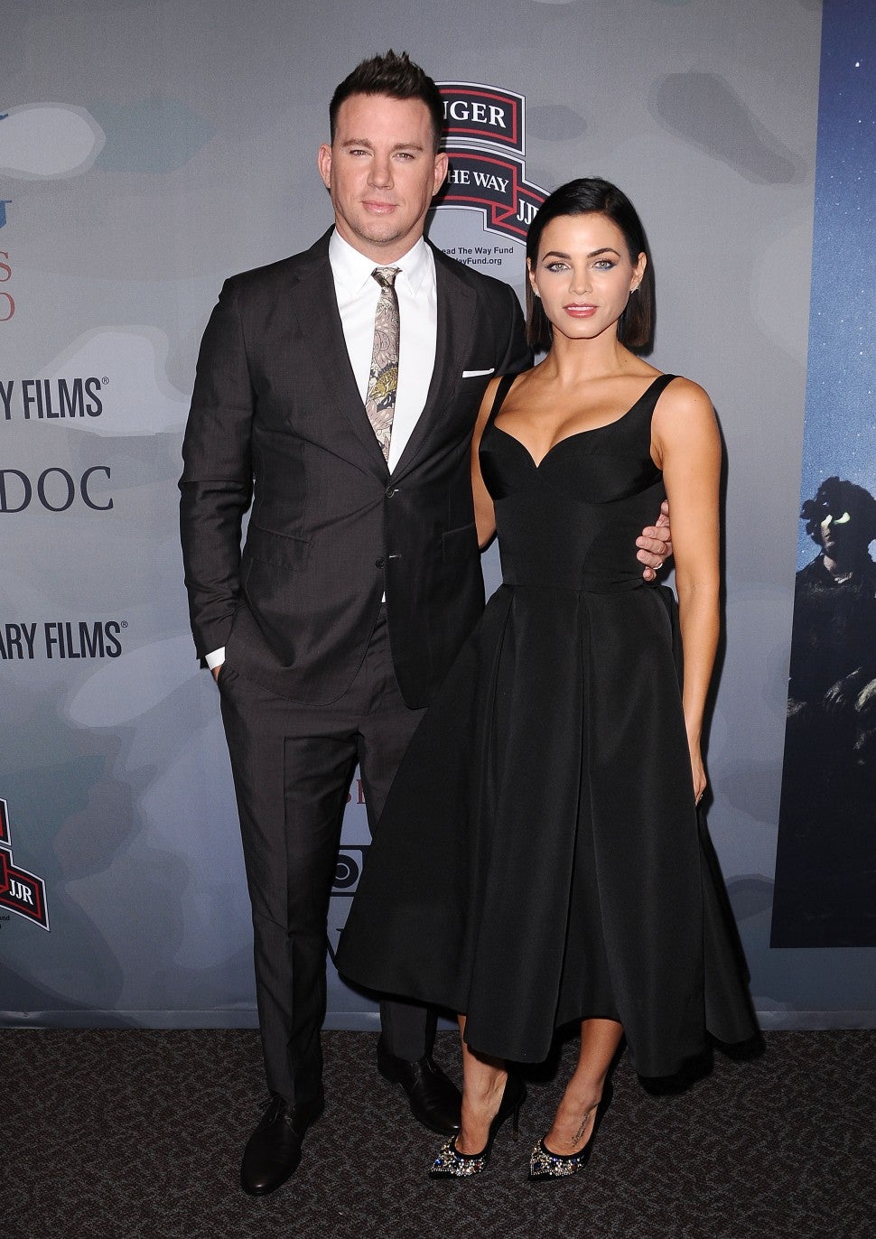  Channing and Jenna Dewan Tatum at 'War Dog: A Soldier's Best Friend' premiere 