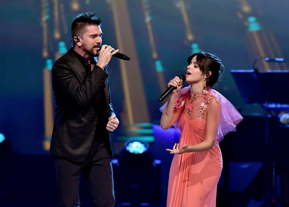 Juanes and Camila Cabello 2017 Person of the Year Gala