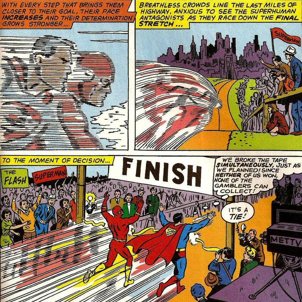 Batman, The Flash in DC Comics