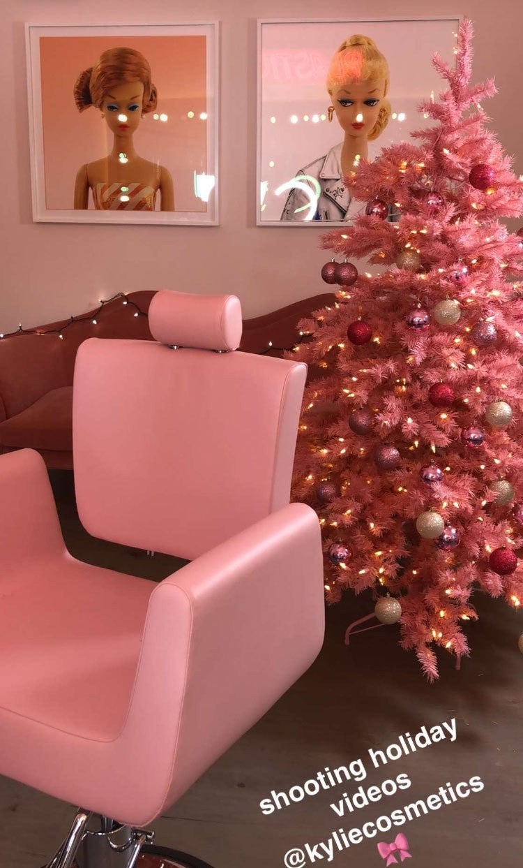 Kylie Jenner pink decor