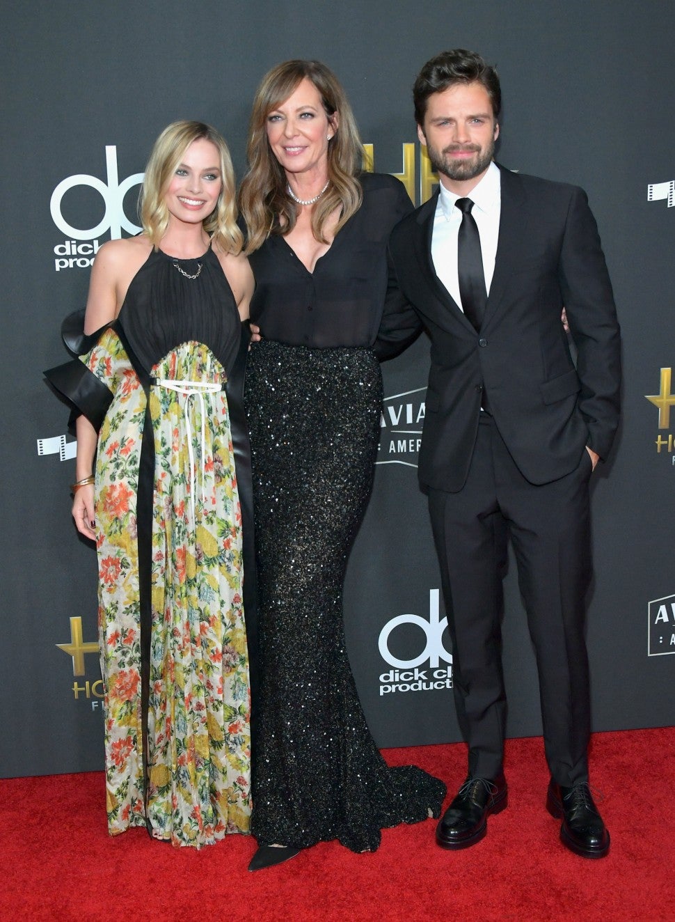 Margot Robbie, Allison Janney, Sebastian Stan at Hollywood Film Awards 2017