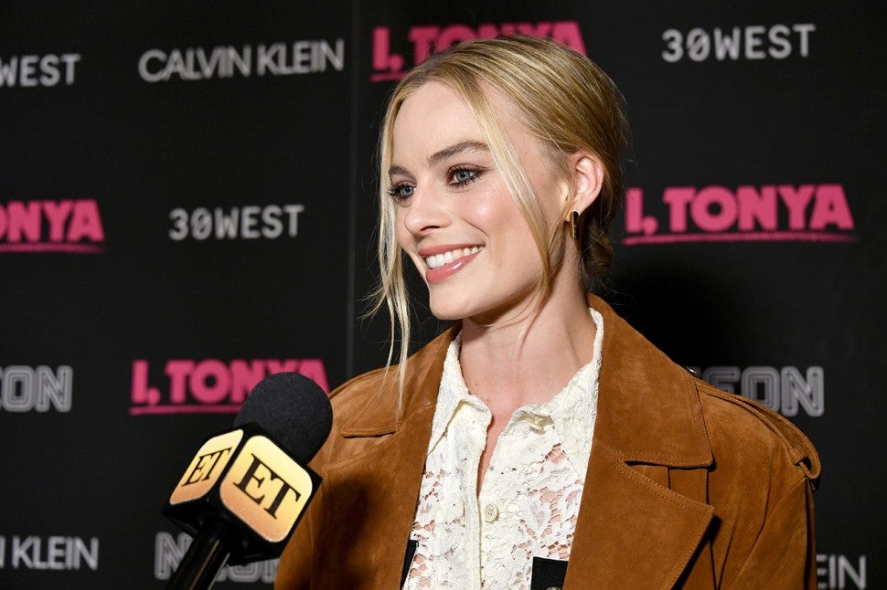 Margot Robbie at the NYC premiere