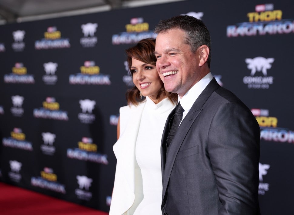 Matt Damon at 'Thor: Ragnarok' Premiere