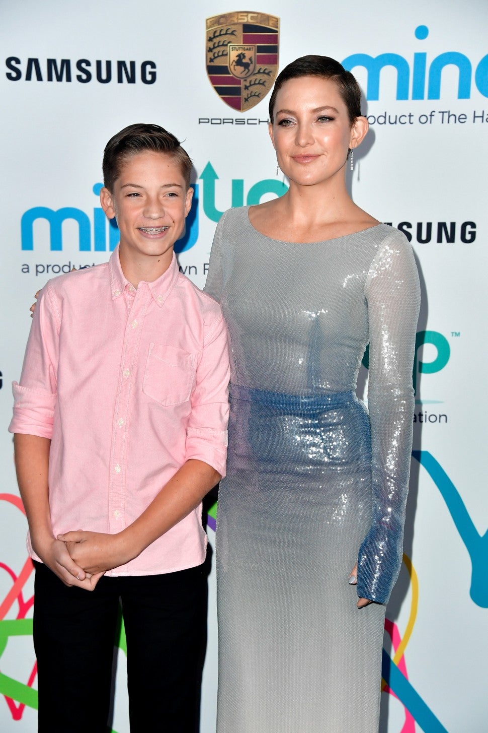 Ryder Robinson and Kate Hudson at Goldie Hawn's Goldie’s Love in For Kids event