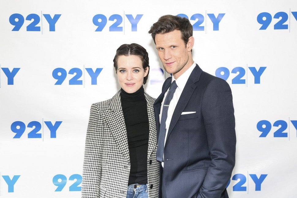 Claire Foy and Matt Smith at 92nd Street Y