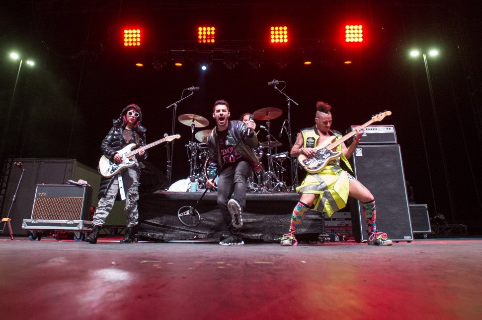 DNCE at military music festival