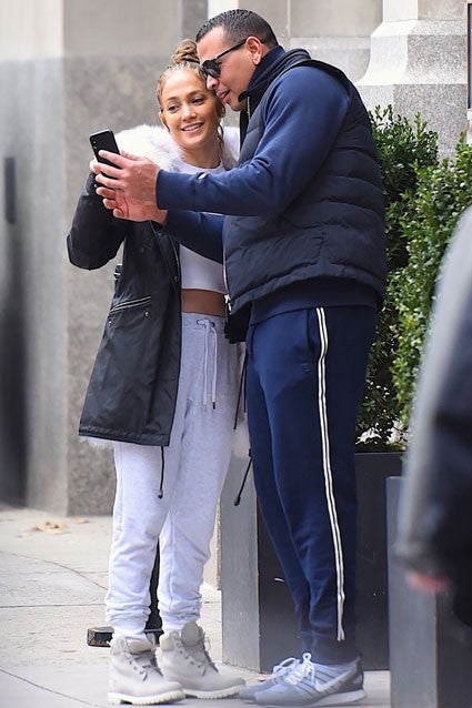 Jennifer Lopez and Alex Rodriguez