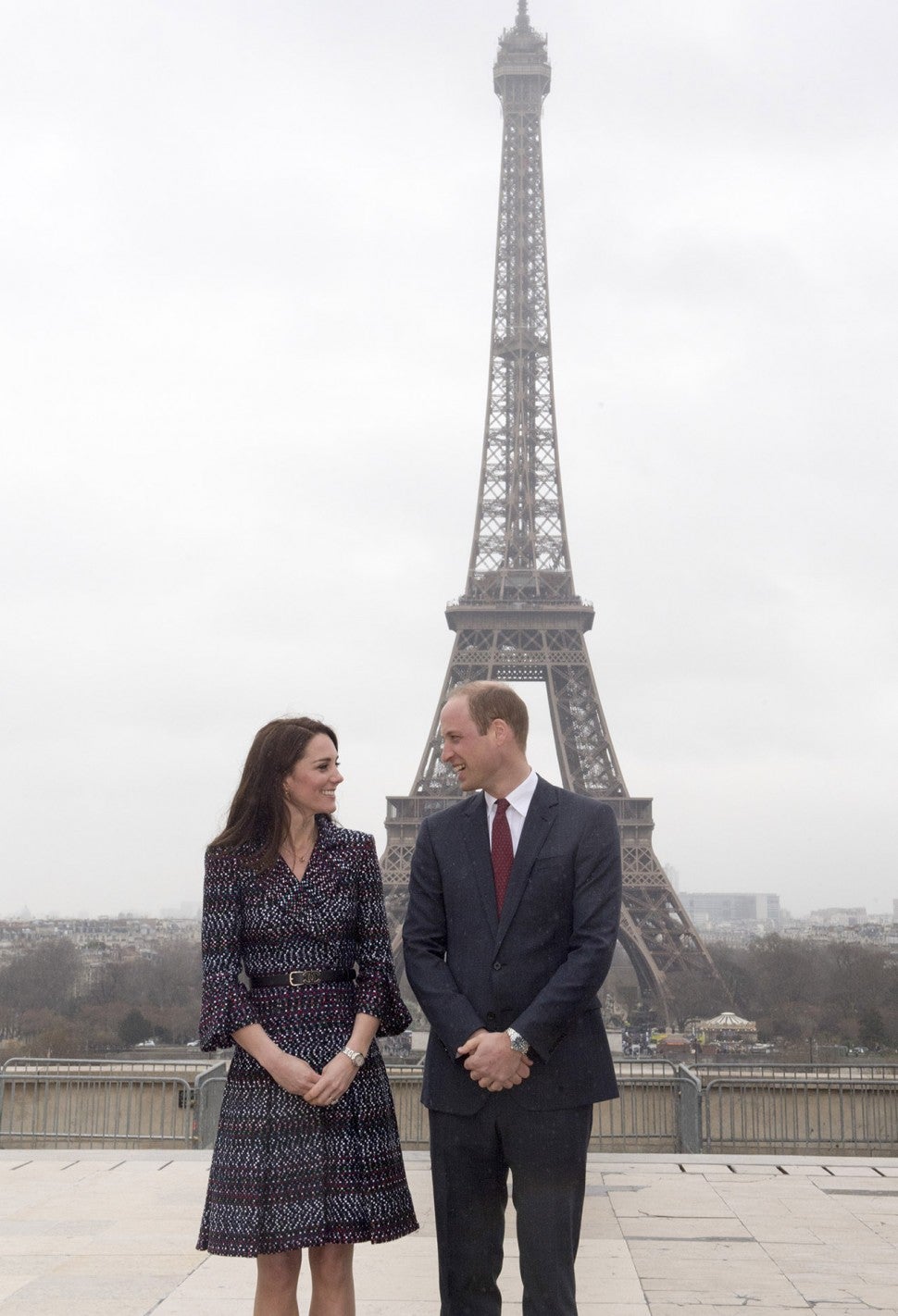 Kate and William in Paris