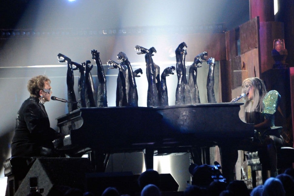 Lady Gaga, Elton John Grammys