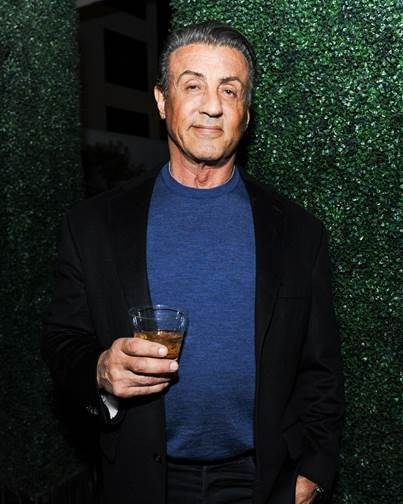 Sylvester Stallone at Nicole Frank Clothing