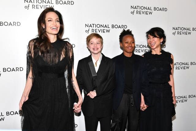 Angelina Jolie family and Loung Ung