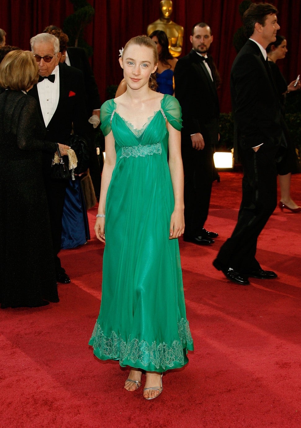 Saoirse Ronan at the 2008 Oscars.
